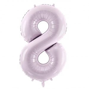 Folienballon Medium 8 Flieder 72 cm