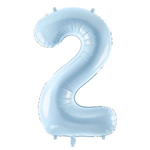 Folienballon Medium 2 Pastelblau 72 cm