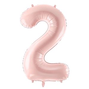 Folienballon Medium 2 Pastelrosa 72 cm