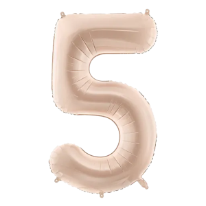 Folienballon Medium 5 Dunkelbeige 72 cm