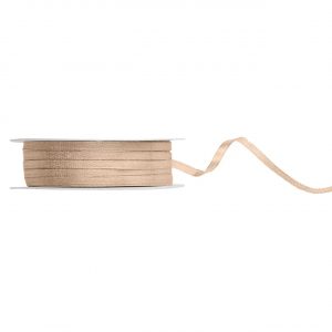Geschenkband / Satinband - Pfirsich, 3mm/50m