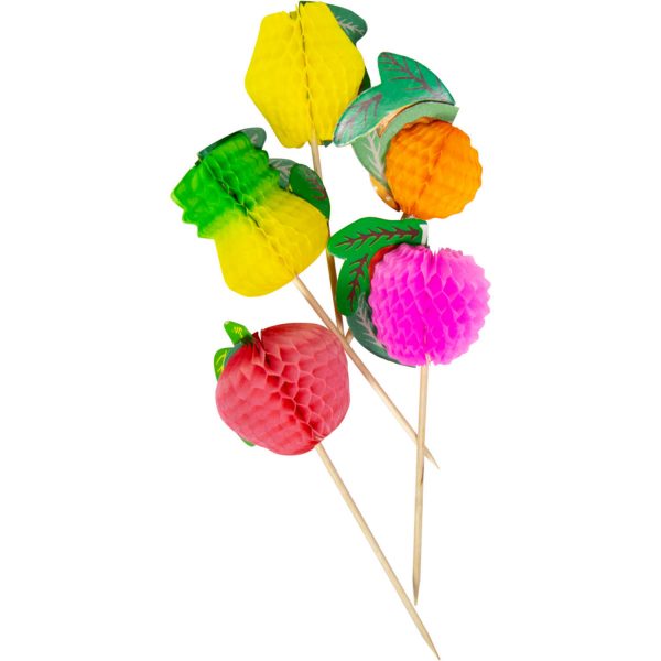 Partypicker Obst 10cm - 10 Stück