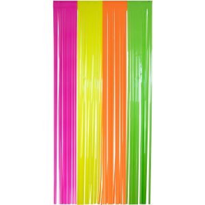 Party-Vorhang - Neon - 1 x 2 m