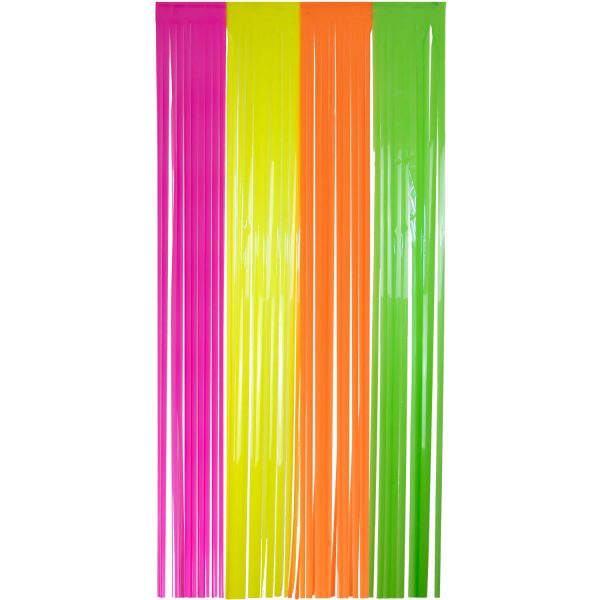 Party-Vorhang - Neon - 1 x 2 m