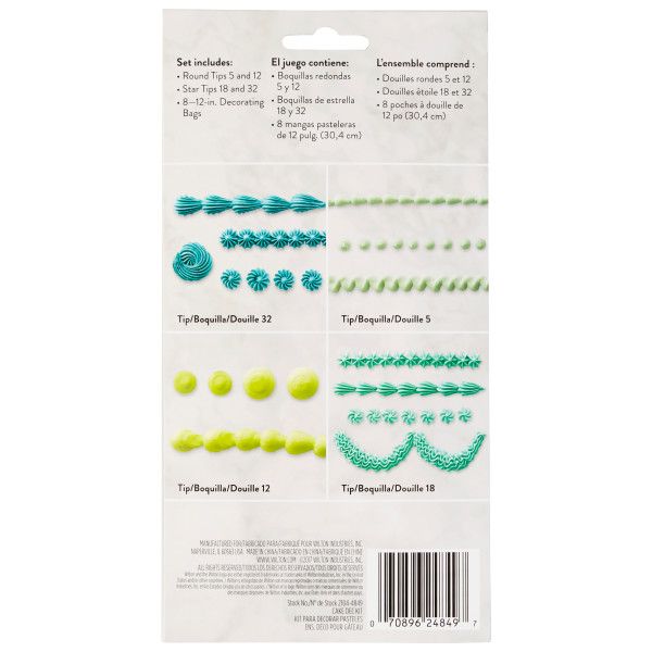 Wilton Cake Dekorations-Set/12