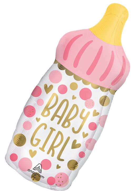 Folienballon Baby Girl Bottle 71cm