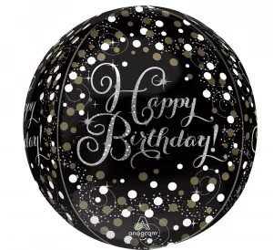 Orbz Sparkling Birthday 38cm