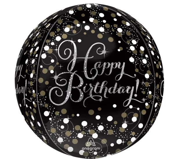 Orbz Sparkling Birthday 38cm
