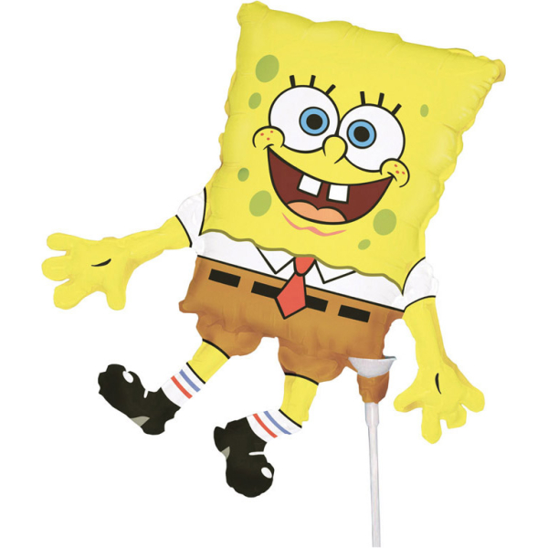 Mini Shape SpongeBob Folienballon luftbefüllt