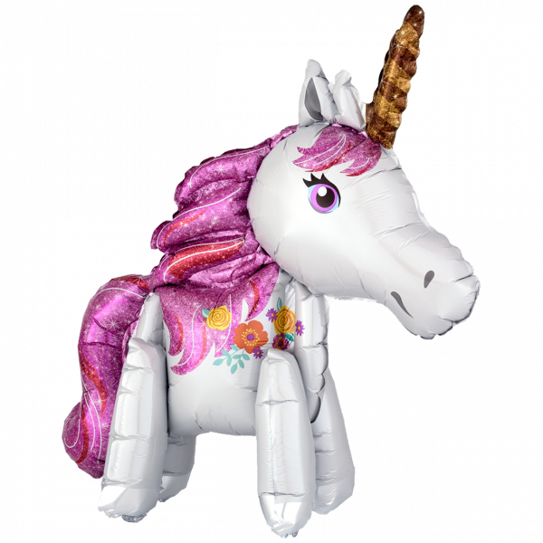 Multi Balloon Magical Unicorn Folienballon 55 cm x 63 cm
