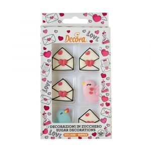 Decora Liebesbriefe aus Zucker