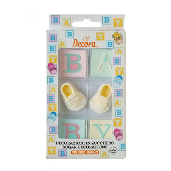 Decora Baby Shower Set aus Zucker