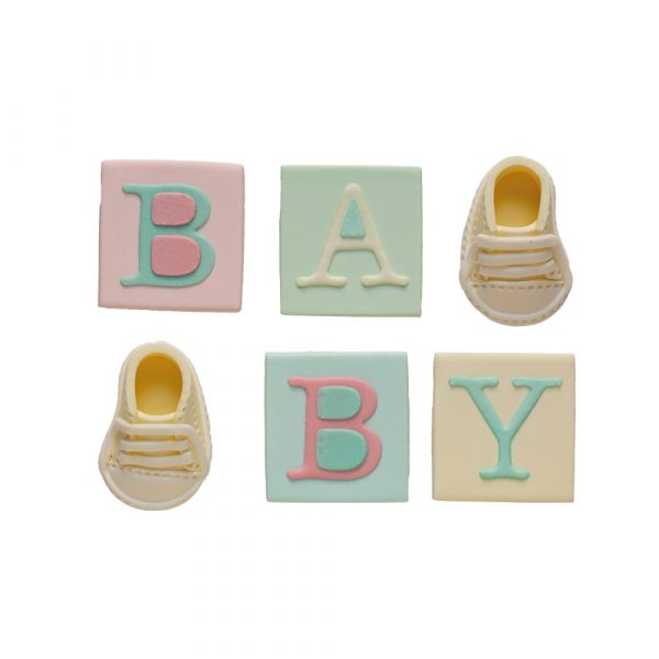 Decora Baby Shower Set aus Zucker