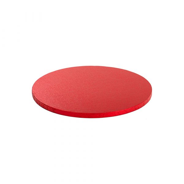 Tortenplatten - Rund - Rot 25cm