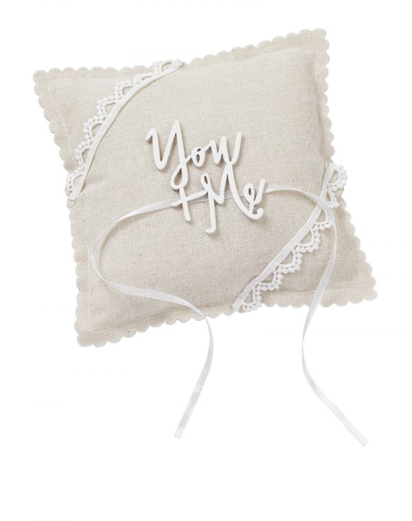 3859203 Ringkissen Stoffkissen You+Me natur, ca. 14cm