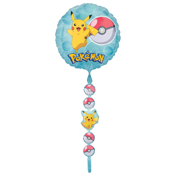 Jumbo Tail Airwalker Pokemon Folienballon 167cm