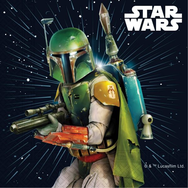 20 Star Wars Galaxy Servietten