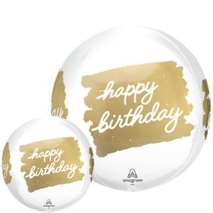 Orbz Sparkling Birthday 38cm