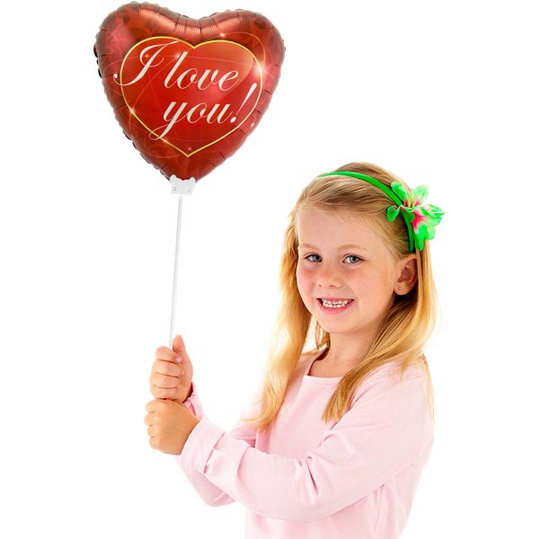 Mini-Figurballon I Love You - 23 cm