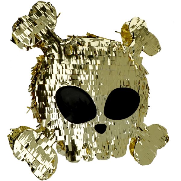 Piñata - Piraten-Totenkopf & Knochen - Pirate Party - 50 x 50 cm