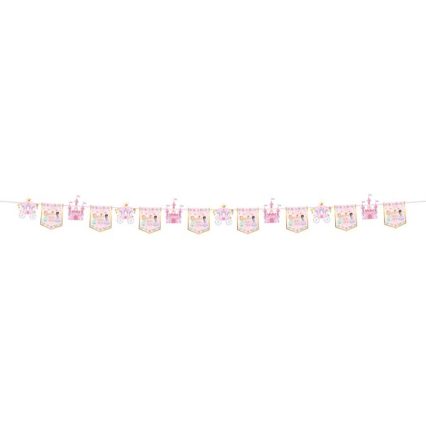 Wimpelkette - Pretty Princess - 6 meter