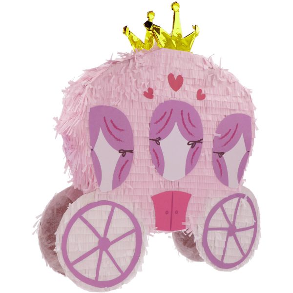 Piñata - Princess Carriage - Pretty Princess - 50 x 50 cm