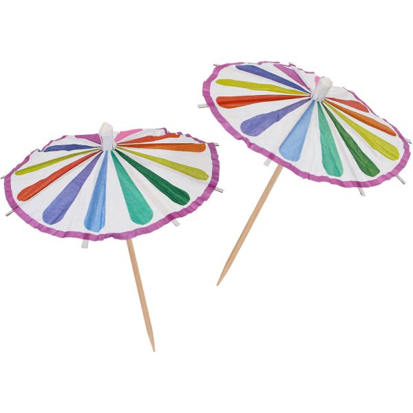 Picks Regenschirm - Stripetastic - 10 Stück