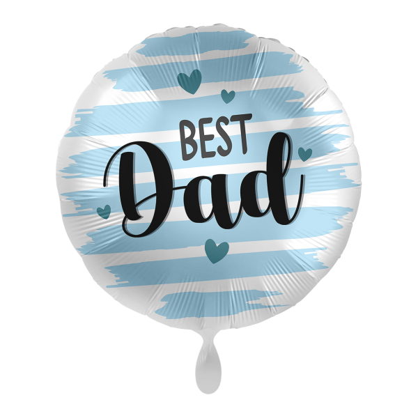 Folienballon "Best Dad" Vatertag 45cm