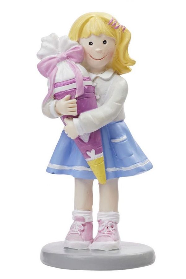 Mädchen mit Schultüte II 8,5cm