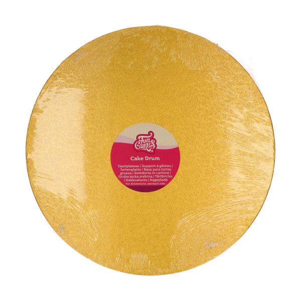 FunCakes Tortenplatte rund Ø35,5 cm - Gold