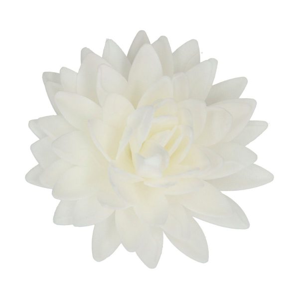 FunCakes Essbare Papierblumen Deluxe Pfingstrose Weiß Groß pk/1