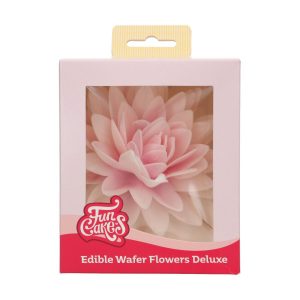 FunCakes Essbare Papierblumen Deluxe Pfingstrose Rosa Ombre Groß pk/1