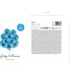 10 Ballons Glossy 30cm, Glossy blau