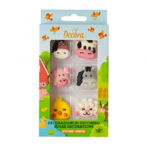 Farmtiere aus Zucker