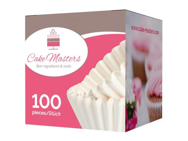 Cake-Masters Pralinenkapseln 25mm schwarz 100 Stück