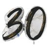 XXL Folienballon Marble Mate 30 Negro 97cm