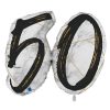 G31012GHK-P_1 XXL Folienballon Marble Mate 50 Negro 97cm