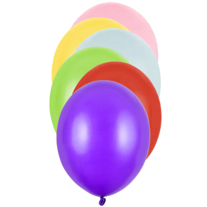 Ballons Strong 30 cm, Metallic Bunt