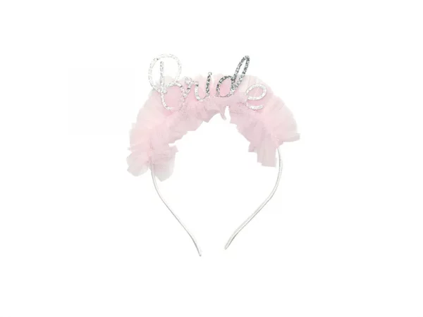 1 Haarband - Bride mit Rüschen
