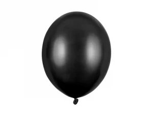 Ballons Strong 30 cm, Schwarz Metallic