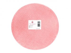 Tortenpaltte Cakeboard rund 30cm rosa