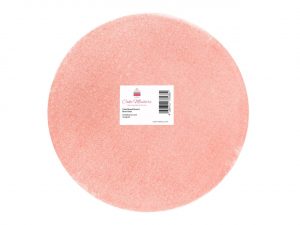 Tortenpaltte Cakeboard rund 30cm Altrosa