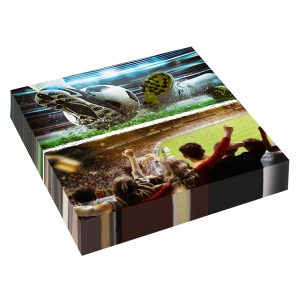 16 Servietten Kick It 33 x 33 cm