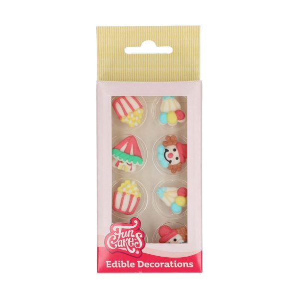FunCakes Zuckerdekorationen Zirkus Set/8