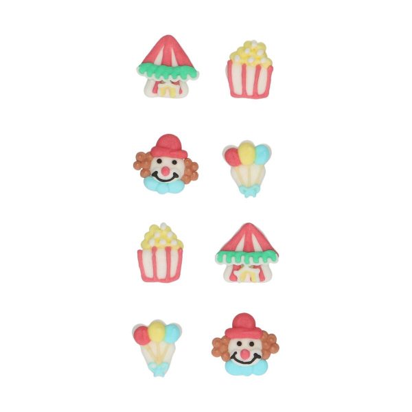 FunCakes Zuckerdekorationen Zirkus Set/8