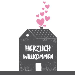 20 Servietten Herzlich Willkommen 33x33cm