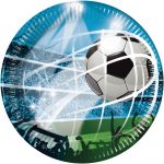 8 Pappteller groß 23cm FSC - Fußball