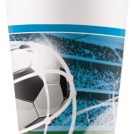 8 Papierbecher 200m ml FSC - Fußball