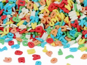 Cake-Masters Streudekor Buchstaben ABC 60g