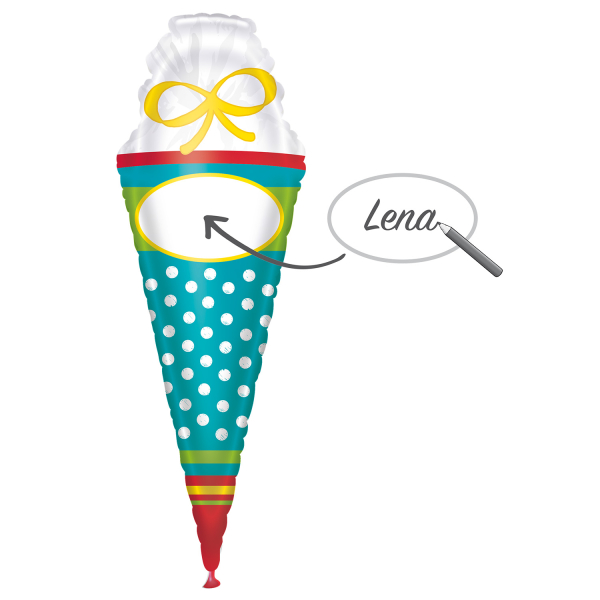 1908869-3959101-2-3-600 Folienballon Schultüte 35 cm x 111 cm